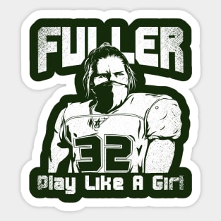 Sarah Fuller Play Like a Girl Sticker